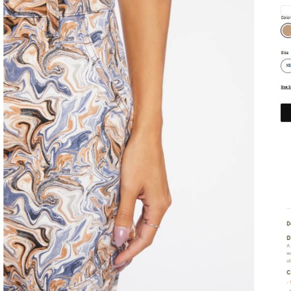 Marble Canvas Pant Bundle with Crew neck bodysuit & sweater knit top. Small NWT - Picture 12 of 16